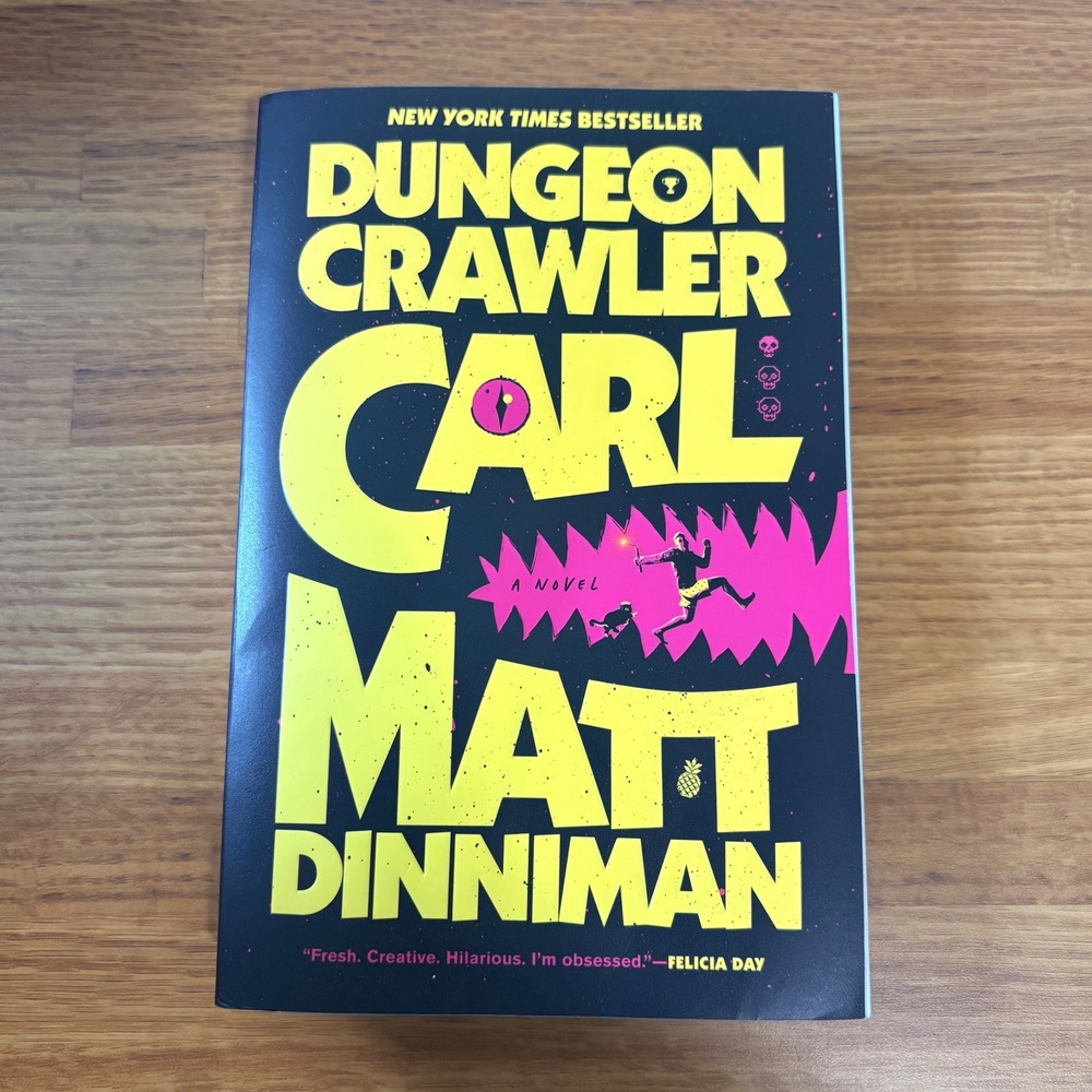Dungeon Crawler Carl by Matt Dinniman 2nd Printing English Book Paperback